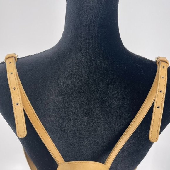 Coach Vintage Bantam Light Tan Leather Convertible Backpack Crossbody - Picture 12 of 12